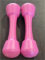 Two Pink - (2 LB) Exercise Weights