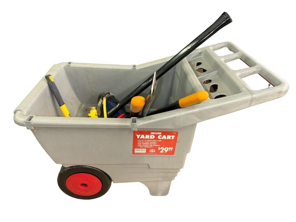Yard Cart With Tools