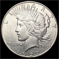 1927-S Silver Peace Dollar UNCIRCULATED