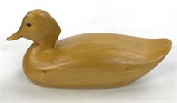 Wooden Hand Carved Duck by Bobby L. Pardue,