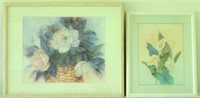 Floral Framed Prints (2 pcs)