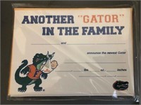 Florida Gators Baby Birth Announcements 10ct