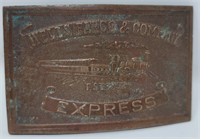 Wells Fargo & Co. Express Belt Buckle