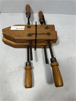 Pair Craftsman screw clamps