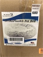ORTHO PLUSH PET BED ROUND