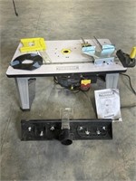 Performax router table and accessories