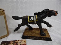 SIGNED Seattle Slew Bobblehead