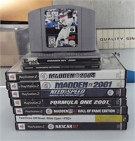 Video Game Lot - Mostly Playstation