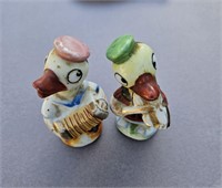 Pair of Occupied Japan Duck Figurines