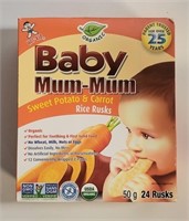 Baby Mum-Mum Organic Rice Rusks