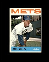 1964 Topps #84 Carl Willey EX to EX-MT+