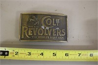 colt revolvers belt buckle