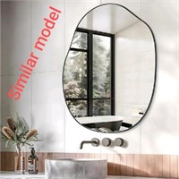Asymmetrical Mirror 20x22 Irregular Wall Mirror La
