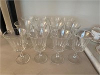12 Cristal d'Arques-Durand REGENCY Wine Glasses