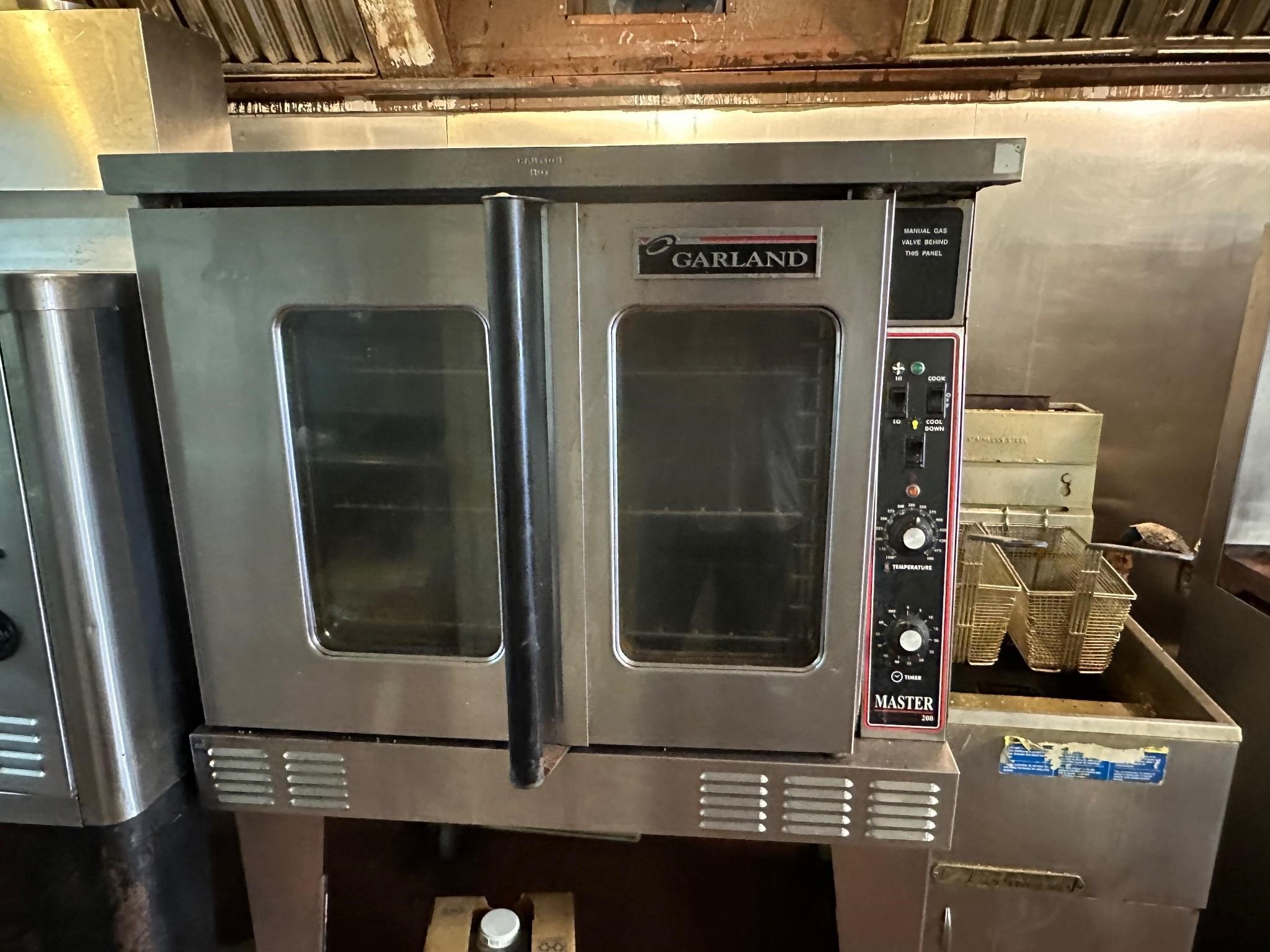 Garland Master 200 Convection Oven on Casters