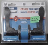 Entrance keyed lock set - new