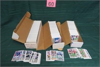 3 Boxes NFL Cards - Early 90's