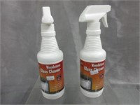 2 Bottles "Meecos" Wood Stove Glass Cleaner