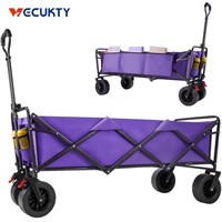 N9037  VECUKTY Folding Wagon 52" Purple