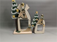 Wood Christmas Picture frames