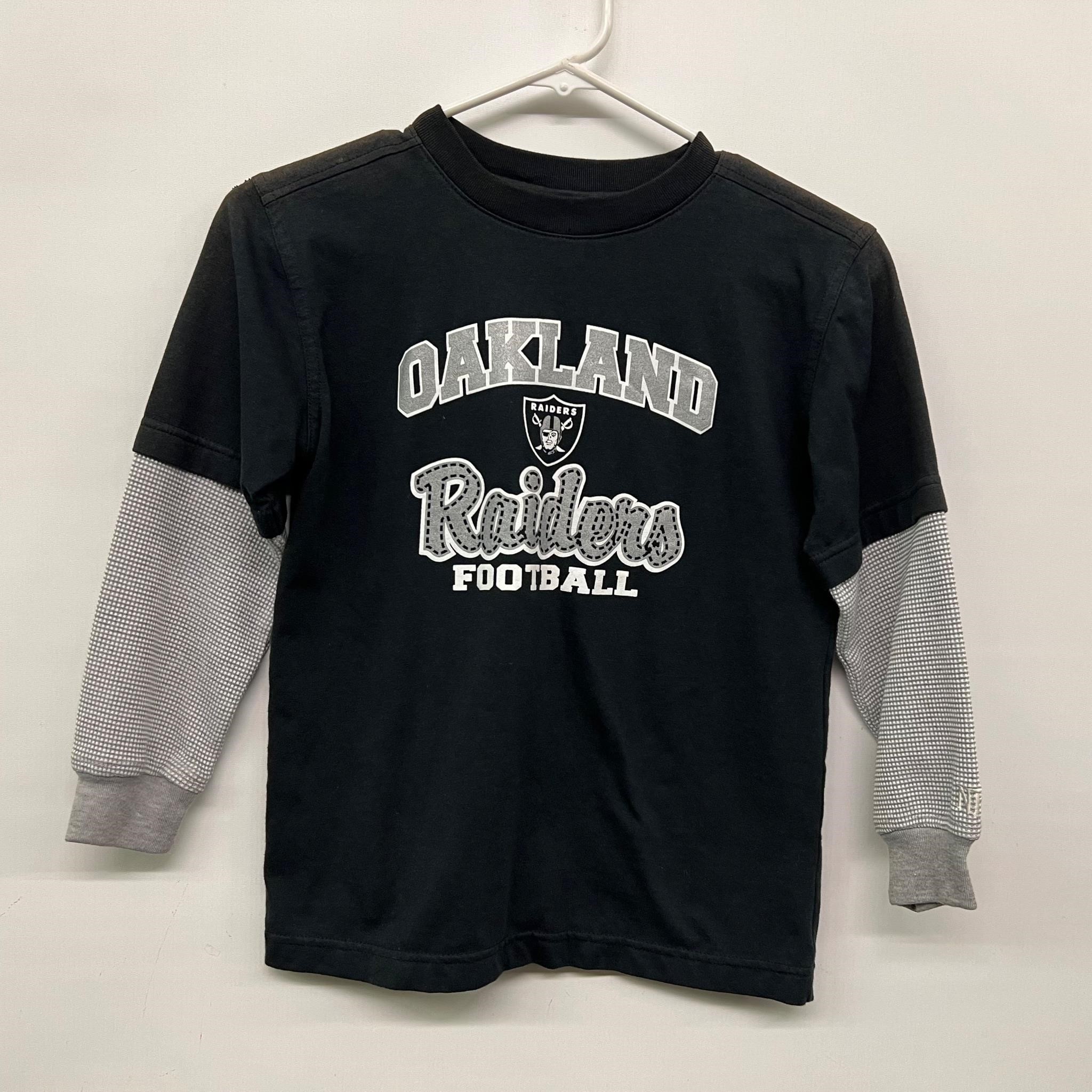 Oakland Raiders Shirt Size Medium (8-10)