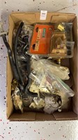 Tray Lot of Assorted Hinges