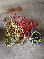 Extension Cord Adapter Reel & Cords