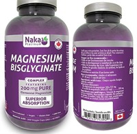 2026Naka Platinum MAGNESIUM BISGLYCINATE, Superior