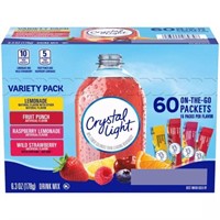 Crystal Light On the Go, 60 Ct. - Variety Pack (Le