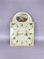 J. Stonehouse Leeds Tall Case Clock Dial and Works