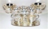 Gorham Silver Plate Bowls, Reed & Barton Cups