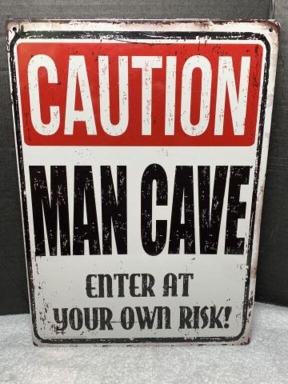 Unique Man Cave Caution Enter At Your Own Risk