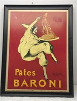 Framed Print Patês Baroni, 34x26inches