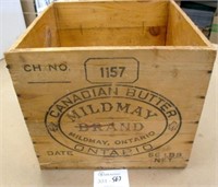 Mildmay Canadian Butter Wooden Box