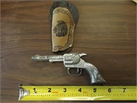 RARE Vintage "Old Smoky" Toy Cowboy Gun/Holster