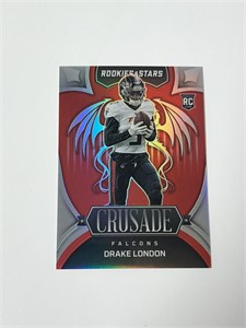 2022 R&S Crusade Drake London PRIZM Rookie #/99