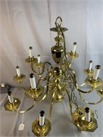 Brass Chandelier