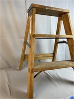 Vintage Wood Step Ladder