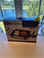 Elite Cuisine Electric Griddle New