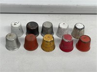 Quantity Metal Dust Caps