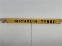 MICHELIN TYRES Tin Shelf Strip Sign