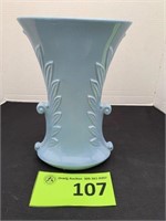 Abingdon Pottery Yellow Double Handle Vase 156