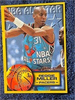 REGGIE MILLER-1996-97 FLEER ALL STAR