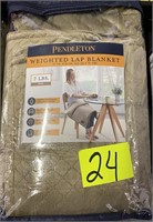 Pendleton 7LB weighted lap blanket