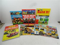 Lot of Lego & Roblox Guide & Build Books