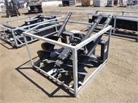 Unused Skid Steer Hydraulic Auger