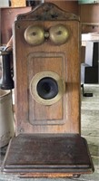 Kellogg Oak Wall Telephone