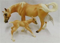 Breyer Susecion & LeFire mare & foal horses,