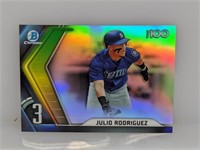 2022 Bowman Chrome Julio Rodriguez RC #BTP3