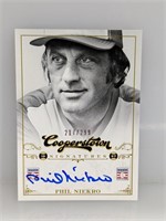 217/299 2012 Cooperstown Phil Niekro Auto HOF-PN